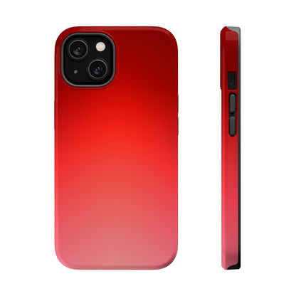 Bold Cherry Red Gradient Magnetic Impact Case