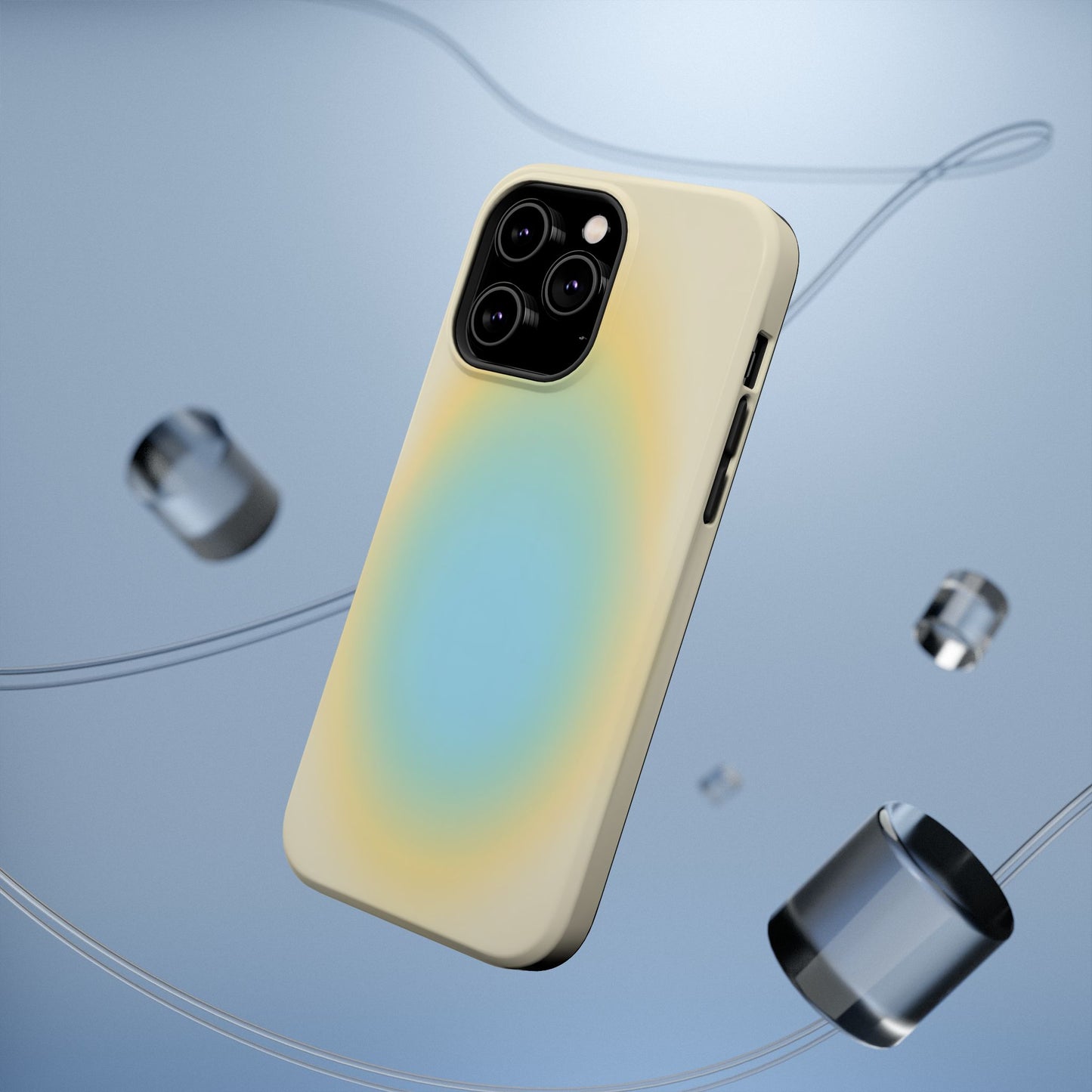 Azure Aura Gradient Magnetic Tough Case