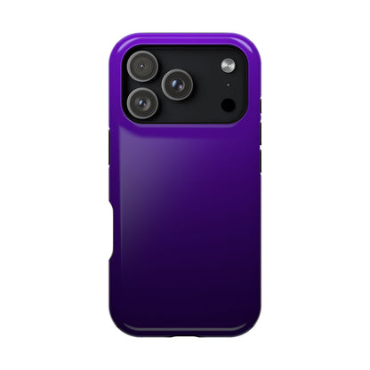 Midnight Amethyst: Dark Purple Gradient MagSafe Case