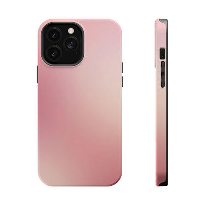 Elegant Rose Gold Gradient Magnetic Case