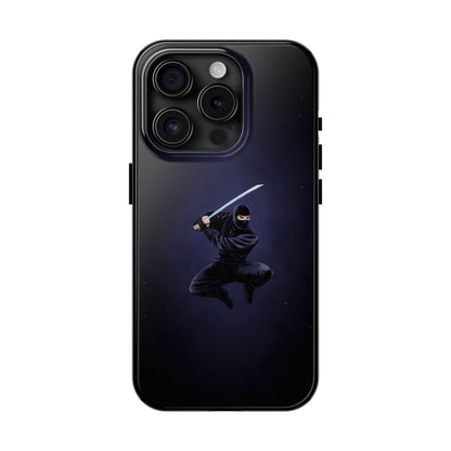 Shadow Ninja Assassin Tough Case - Dark Samurai Aesthetic Cover for iPhone & Samsung