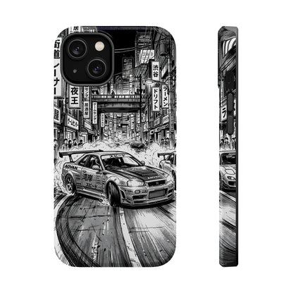 Tokyo Drift Manga Skyline Magnetic Tough Case