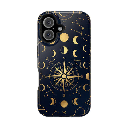 Celestial Navigator Golden Compass Magnetic Case