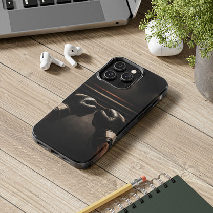 Boxing Gloves Ring POV Tough Case - Cinematic Combat Sports Cover for iPhone & Samsung