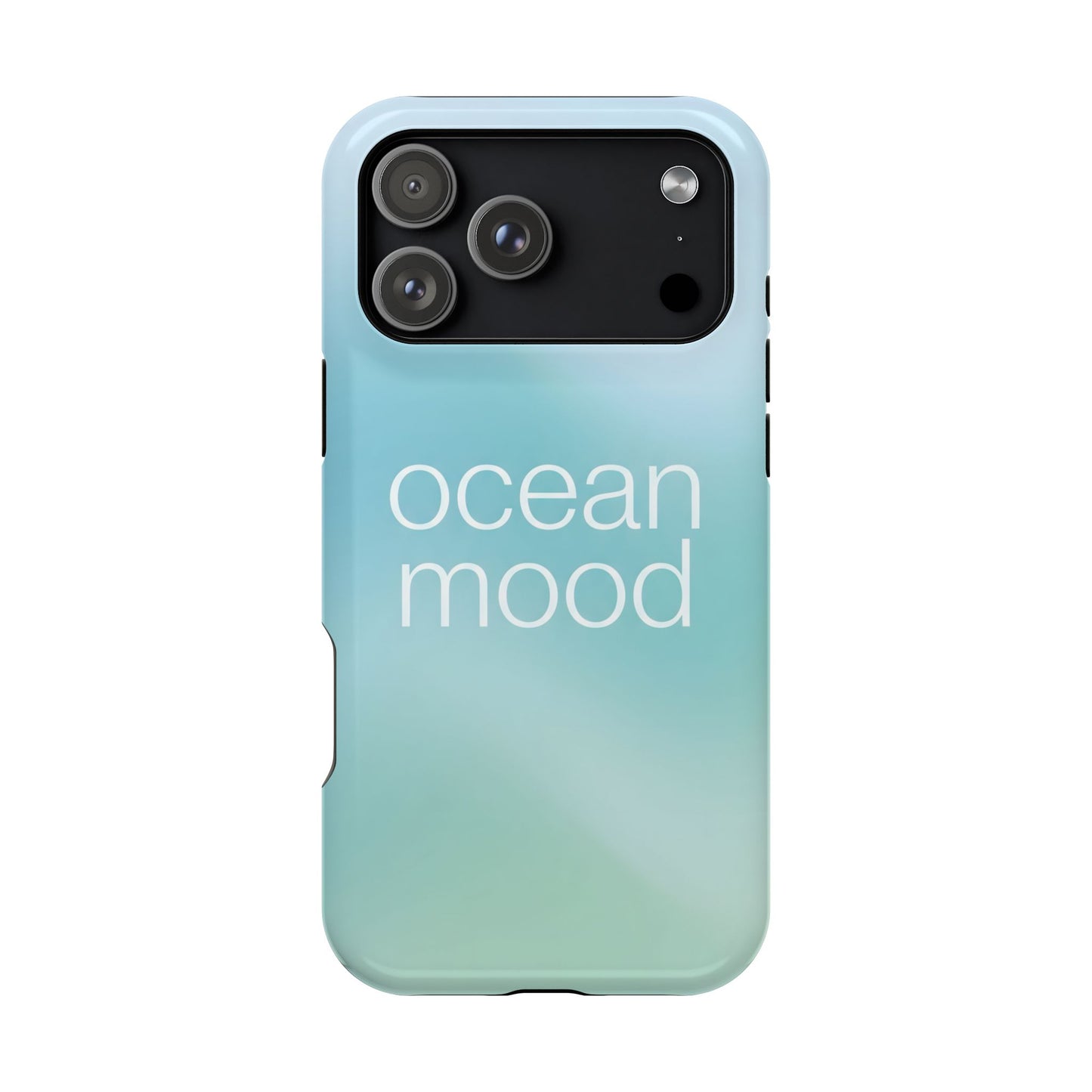Teal & Sand Gradient Magnetic Impact Case - Ocean Mood