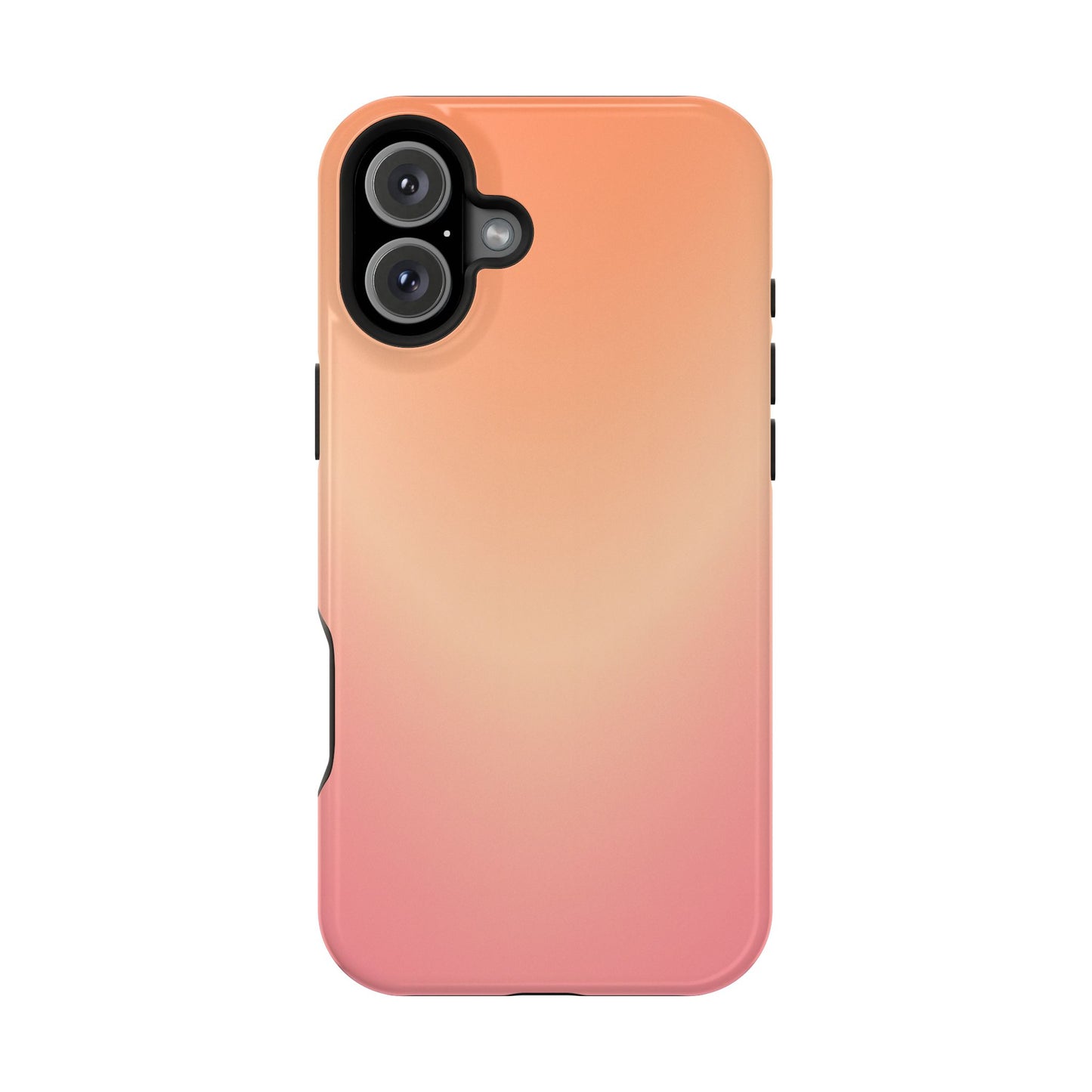 Peach to Rose Pastel Gradient Magnetic Case