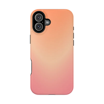 Peach to Rose Pastel Gradient Magnetic Case