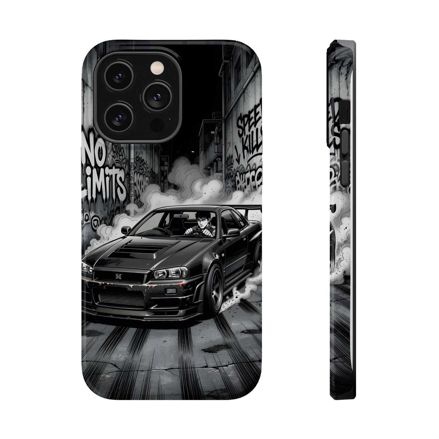 No Limits JDM Manga Skyline Magnetic Case