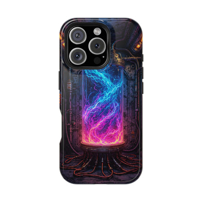 Neon Reactor: Cyberpunk Energy Core MagSafe Case