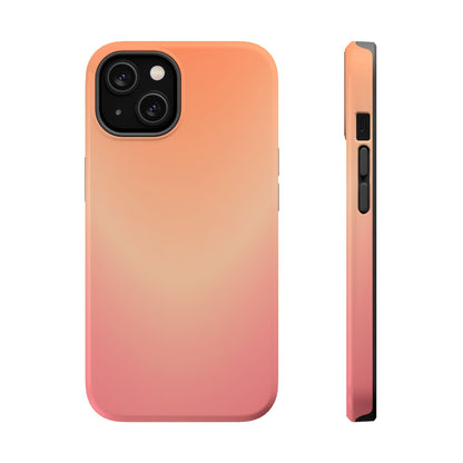Peach to Rose Pastel Gradient Magnetic Case