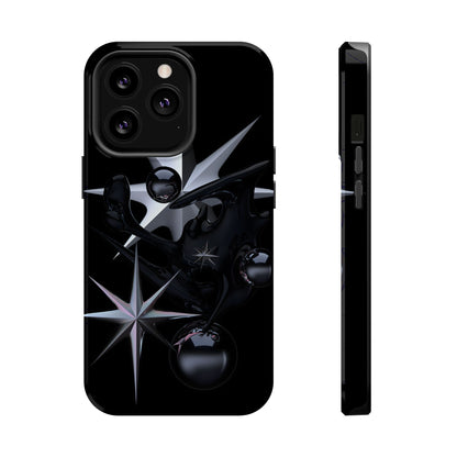 Cyber Star Liquid Metal Magnetic Tough Case