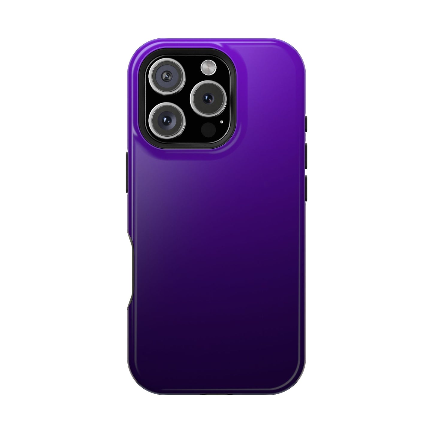 Midnight Amethyst: Dark Purple Gradient MagSafe Case