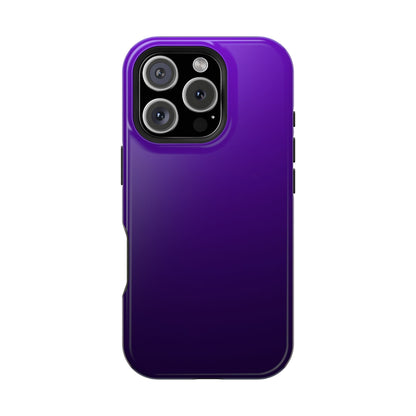 Midnight Amethyst: Dark Purple Gradient MagSafe Case