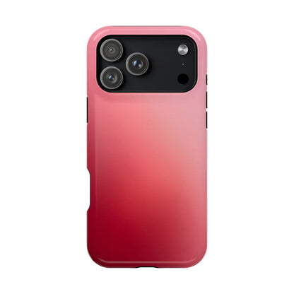 Hot Pink to Crimson Gradient Magnetic Case