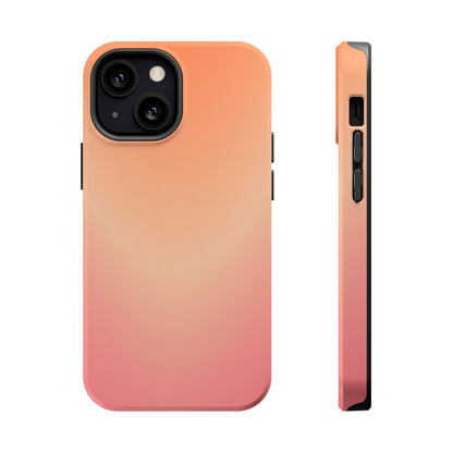 Peach to Rose Pastel Gradient Magnetic Case
