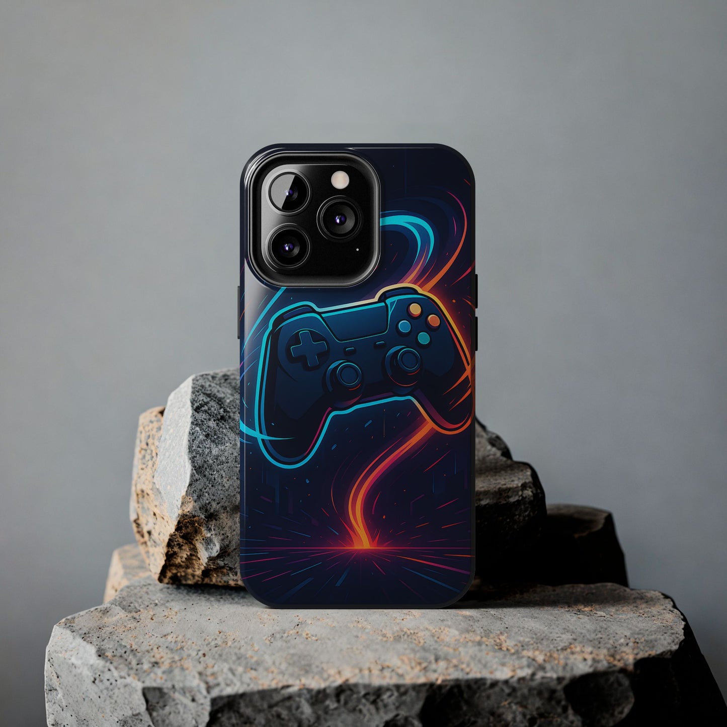 Neon Controller Gaming Tough Case - Electric Energy Cover for iPhone & Samsung