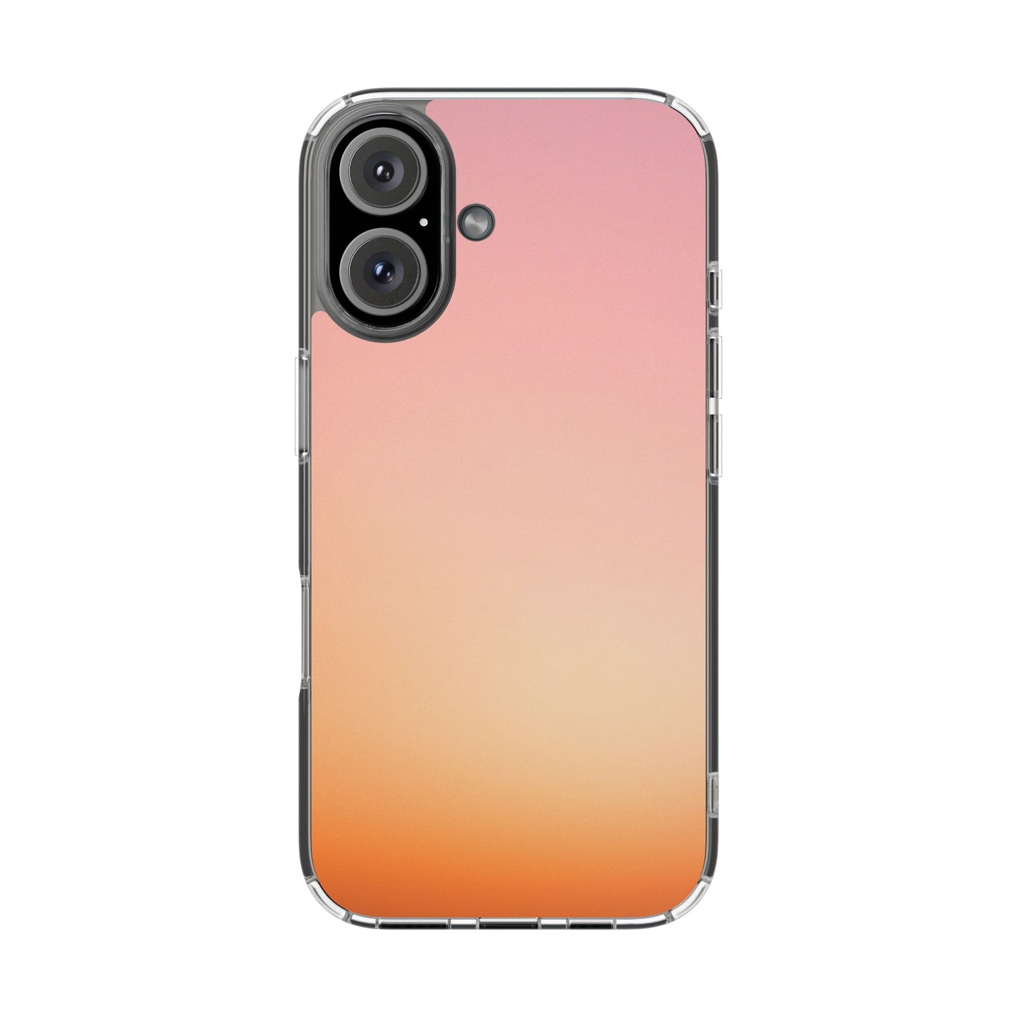 Sunset Aura Clear Case - MagSafe Compatible Warm Gradient Cover