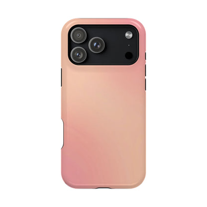 Soft Peach to Blush Gradient Magnetic Case