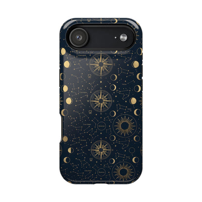 Solar Navigator Antique Gold Celestial Magnetic Case