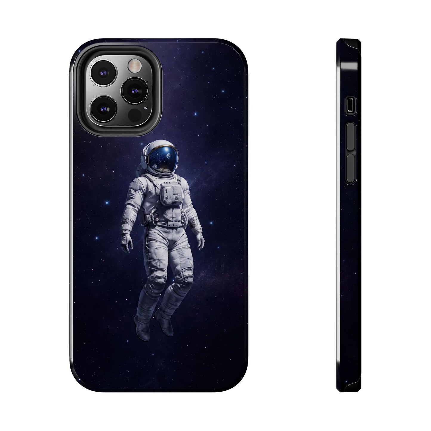 Deep Space Astronaut Tough Case - Realistic Cosmic Explorer Cover for iPhone & Samsung