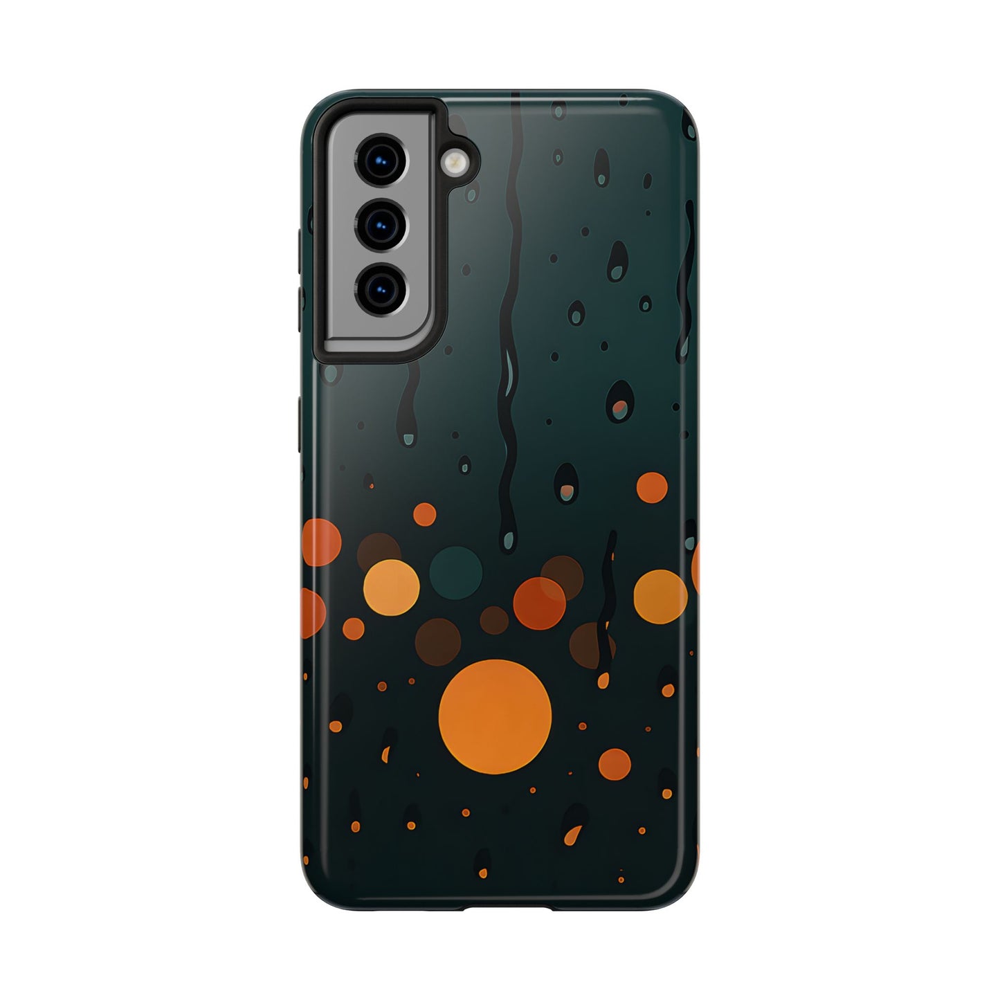 Rainy City Nights Tough Case - Abstract Bokeh Lights Cover for iPhone & Samsung