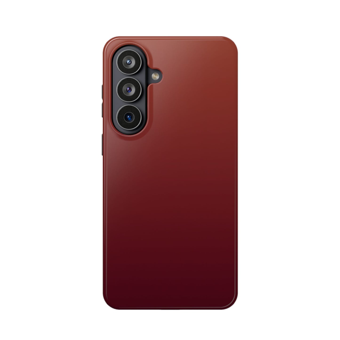 Black Cherry Ombre: Deep Burgundy Gradient MagSafe Case