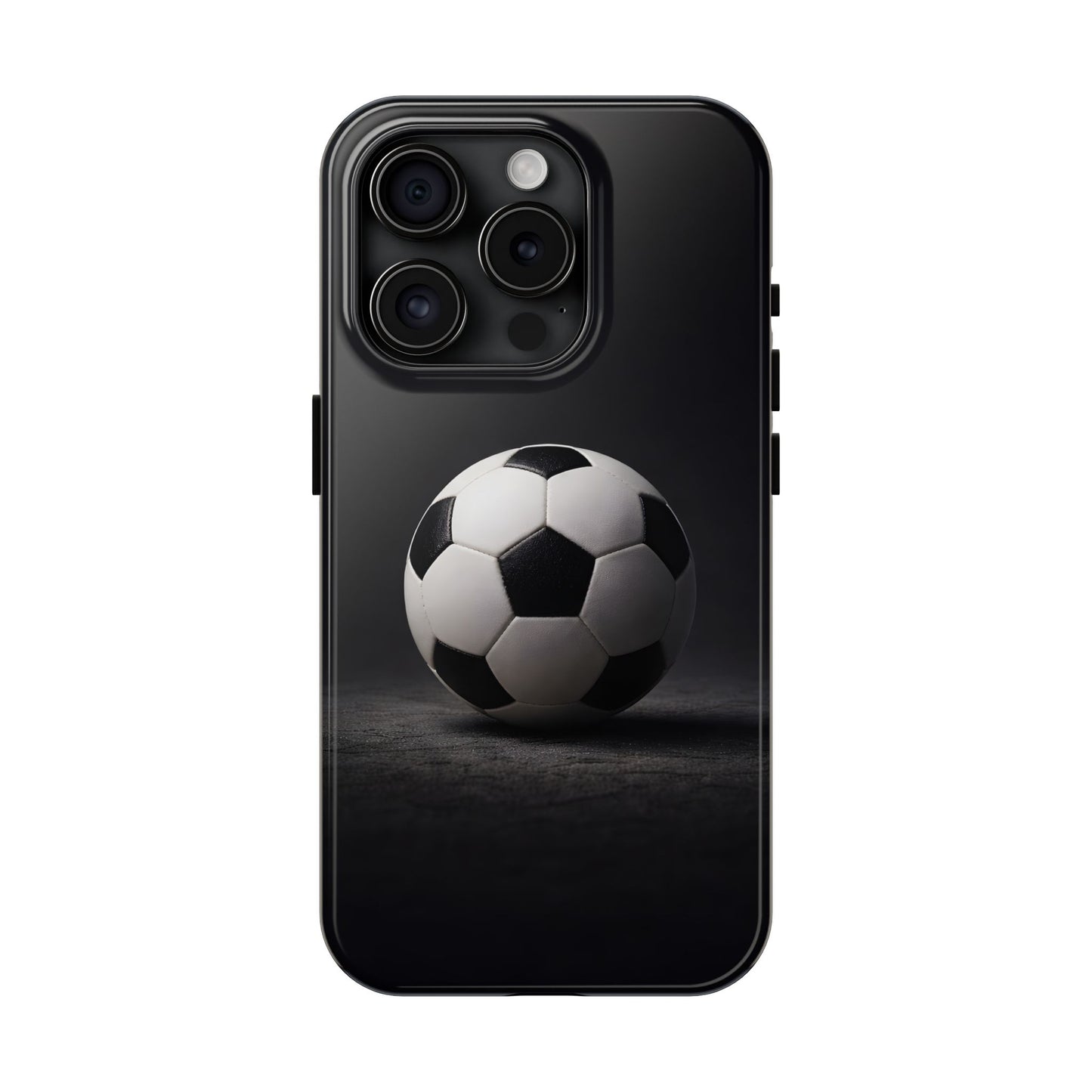 Professional Soccer Ball Tough Case - Minimalist Sports Cover for iPhone & Samsung