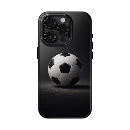 Professional Soccer Ball Tough Case - Minimalist Sports Cover for iPhone & Samsung