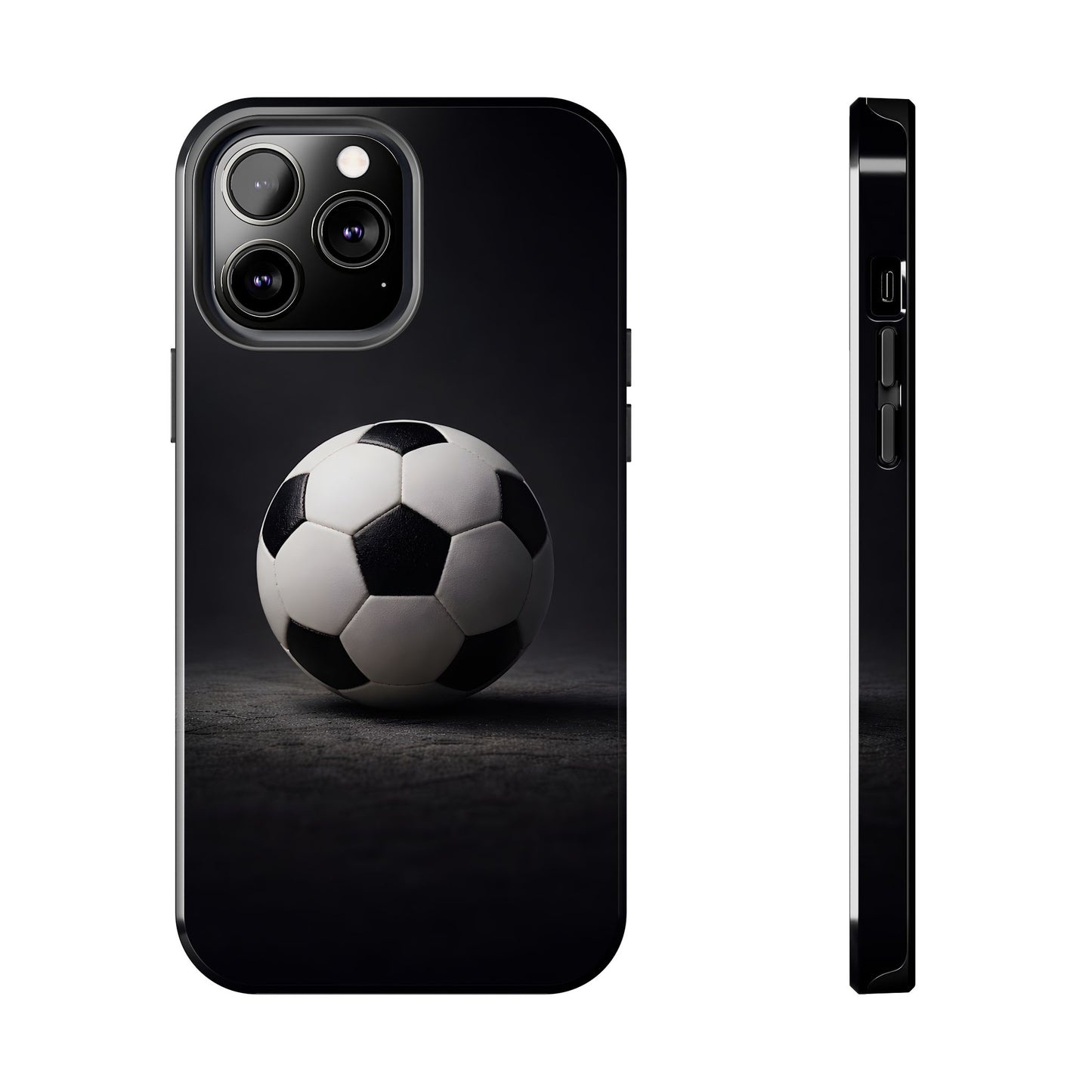 Professional Soccer Ball Tough Case - Minimalist Sports Cover for iPhone & Samsung