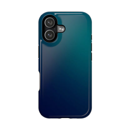 Deep Teal to Midnight Gradient Magnetic Impact Case