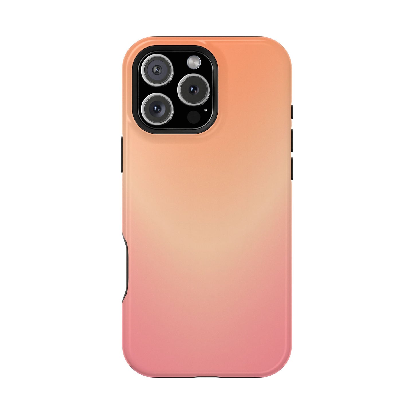 Peach to Rose Pastel Gradient Magnetic Case