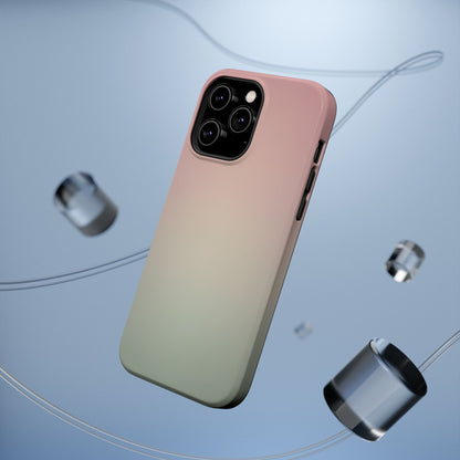 Pink to Sage Green Gradient Magnetic Impact Case