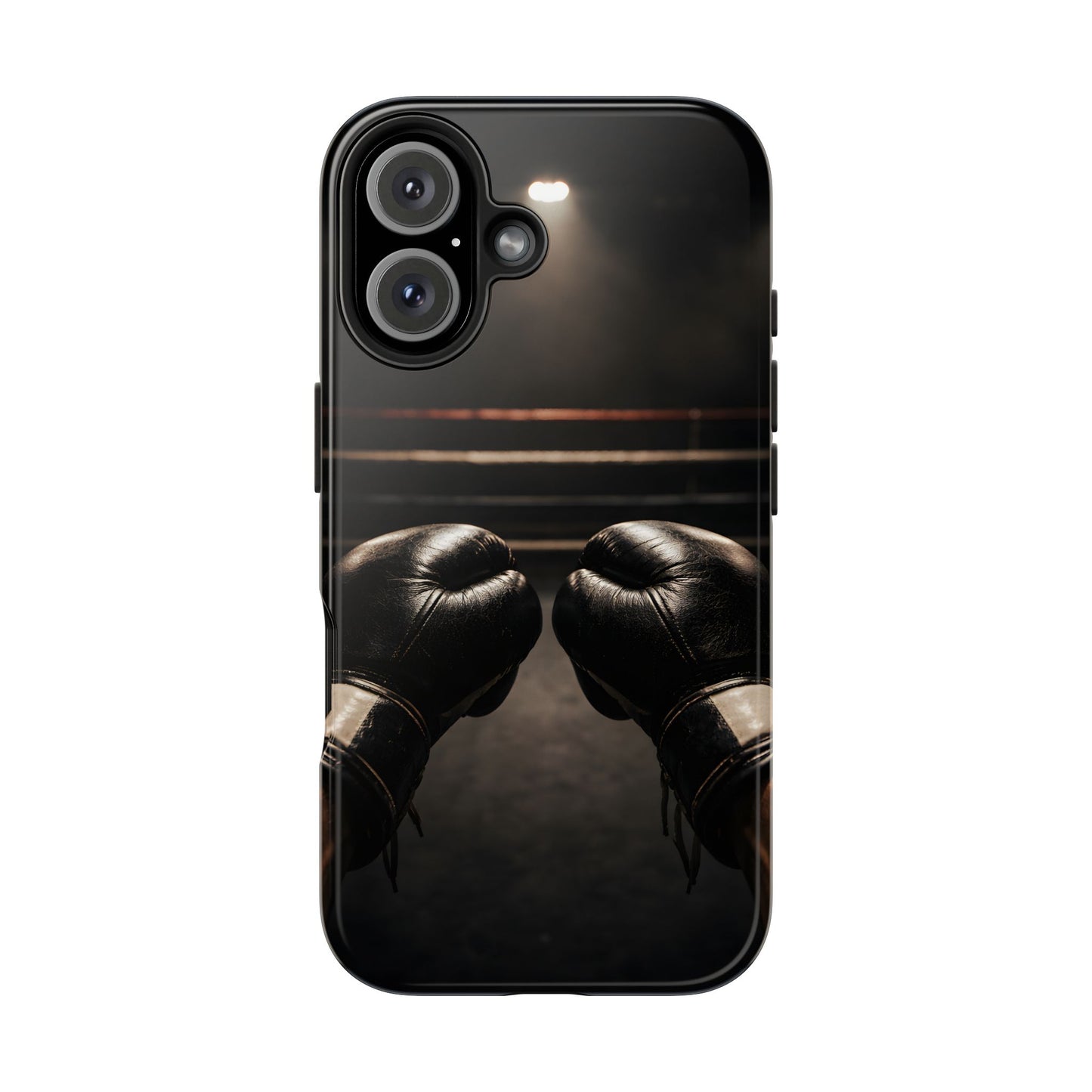 Boxing Gloves Ring POV Tough Case - Cinematic Combat Sports Cover for iPhone & Samsung