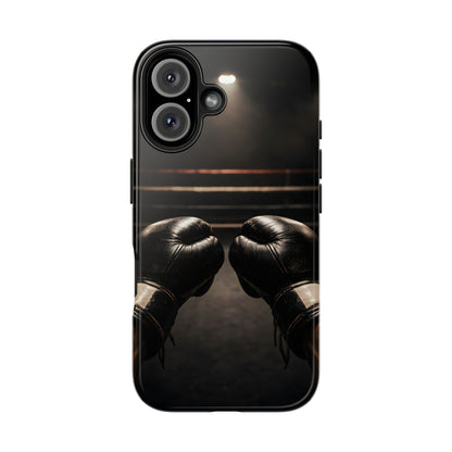 Boxing Gloves Ring POV Tough Case - Cinematic Combat Sports Cover for iPhone & Samsung
