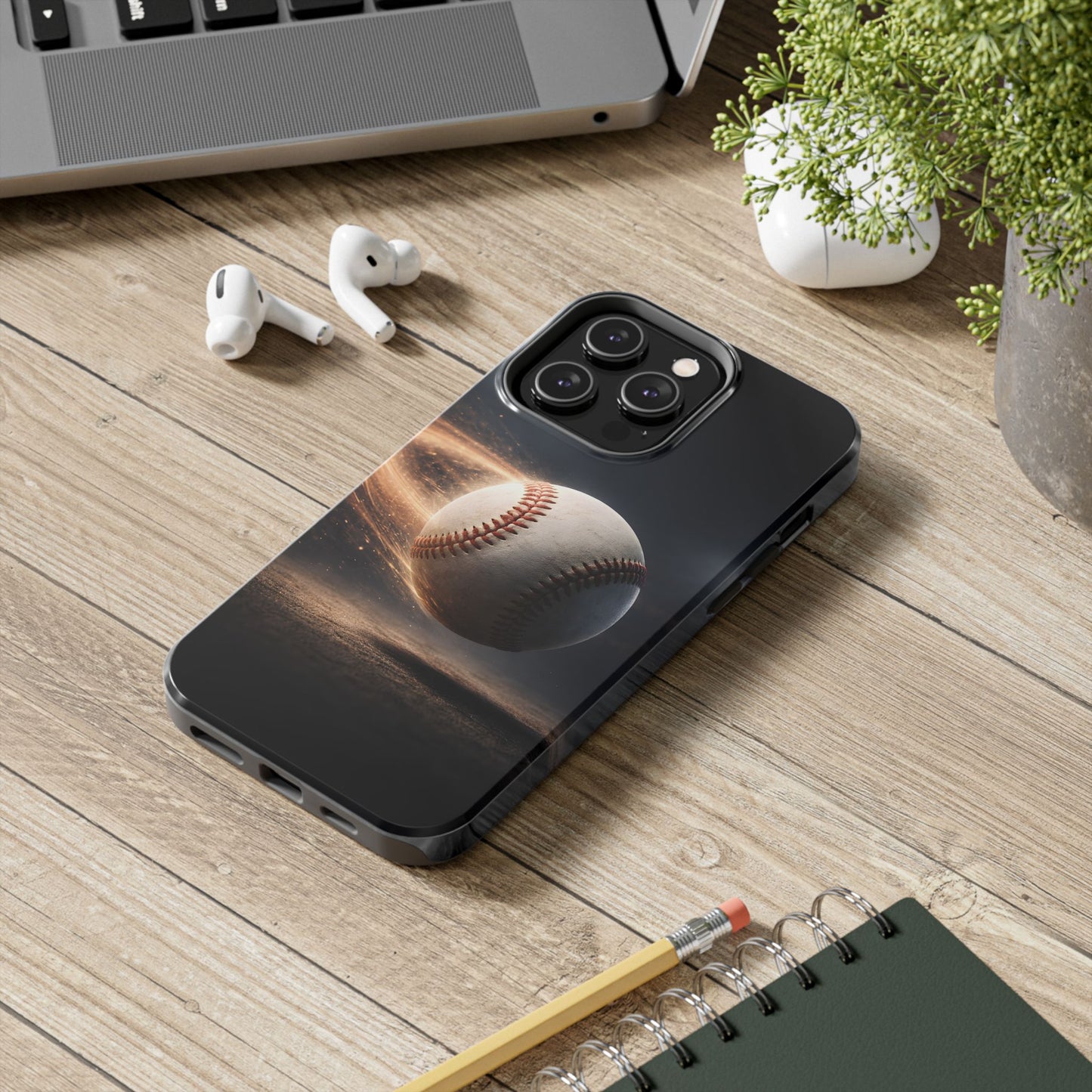 Epic Baseball Home Run Tough Case - Hyper-Realistic Sports Cover for iPhone & Samsung