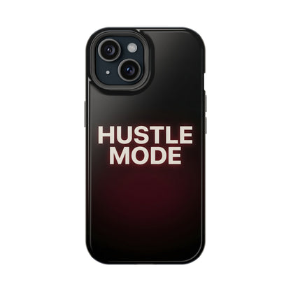 Hustle Mode Motivational Magnetic Impact Case