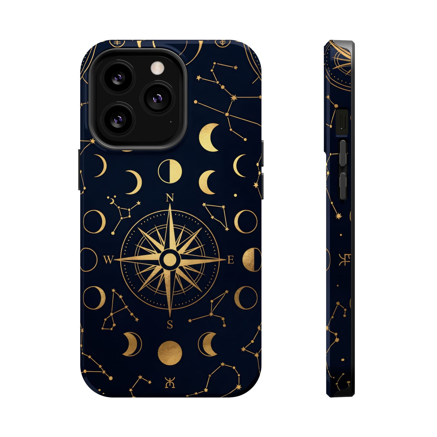 Celestial Navigator Golden Compass Magnetic Case
