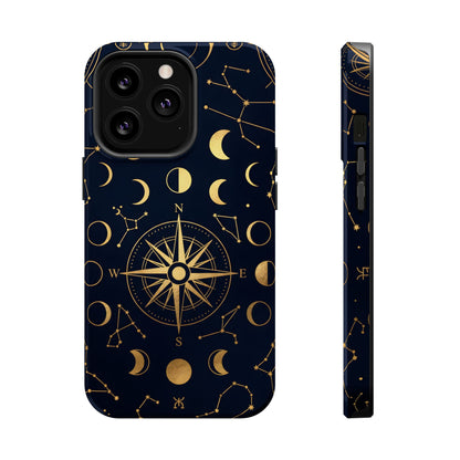 Celestial Navigator Golden Compass Magnetic Case