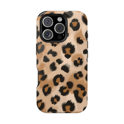 Classic Leopard Print Magnetic Tough Case