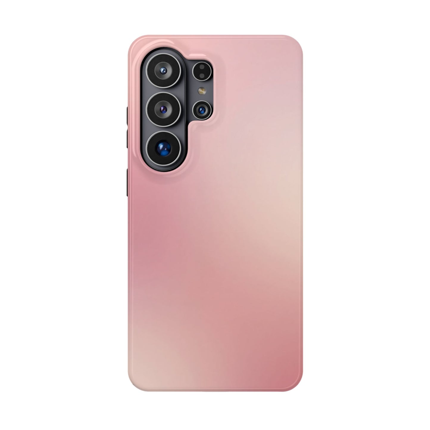 Elegant Rose Gold Gradient Magnetic Case
