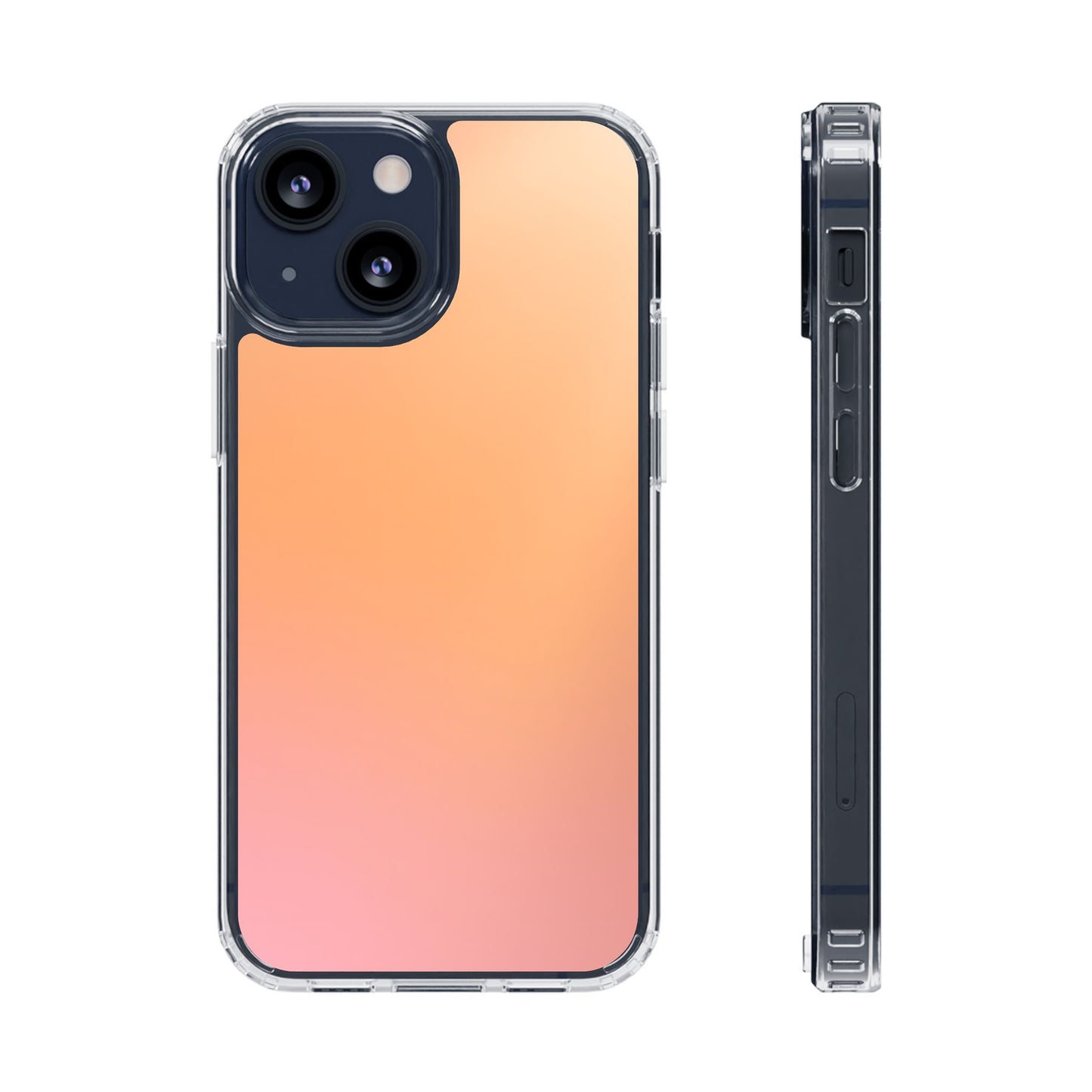 Sunset Aura Clear Case - MagSafe Compatible Warm Gradient Cover