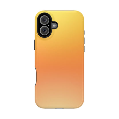 Golden Sunrise Gradient Magnetic Impact Case