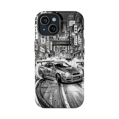 Tokyo Drift Manga Skyline Magnetic Tough Case