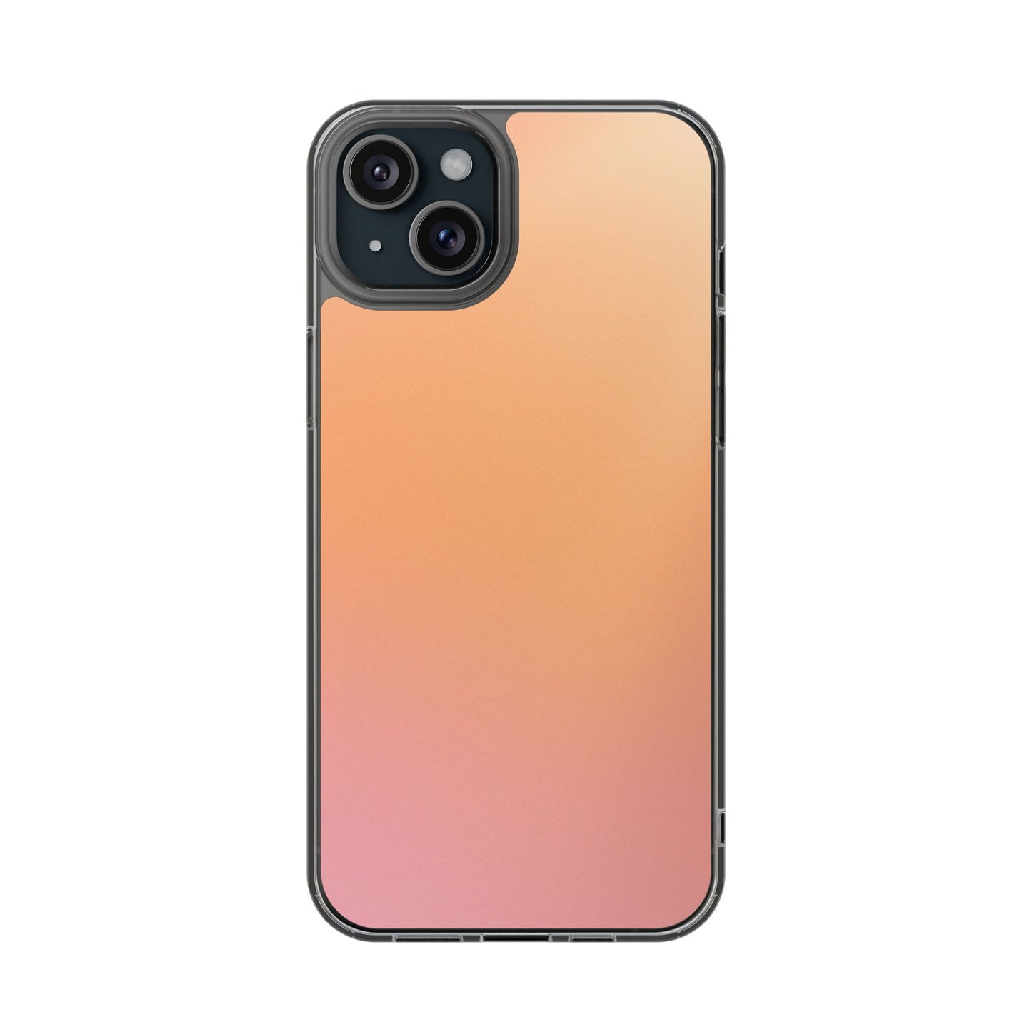 Sunset Aura Clear Case - MagSafe Compatible Warm Gradient Cover