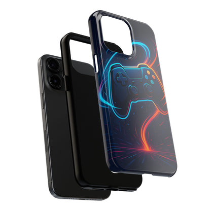 Neon Controller Gaming Tough Case - Electric Energy Cover for iPhone & Samsung