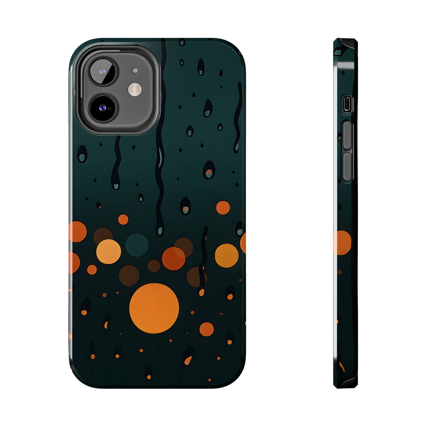 Rainy City Nights Tough Case - Abstract Bokeh Lights Cover for iPhone & Samsung