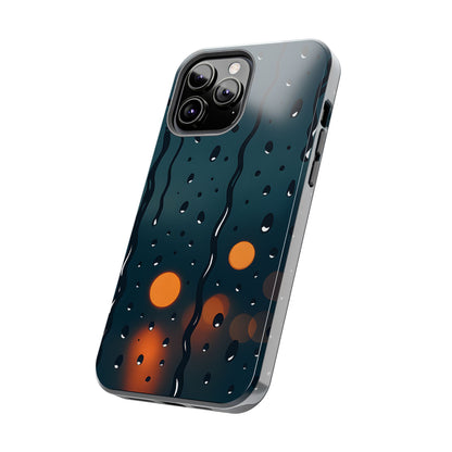 Rainy City Night Tough Case - Moody Urban Aesthetic Phone Cover