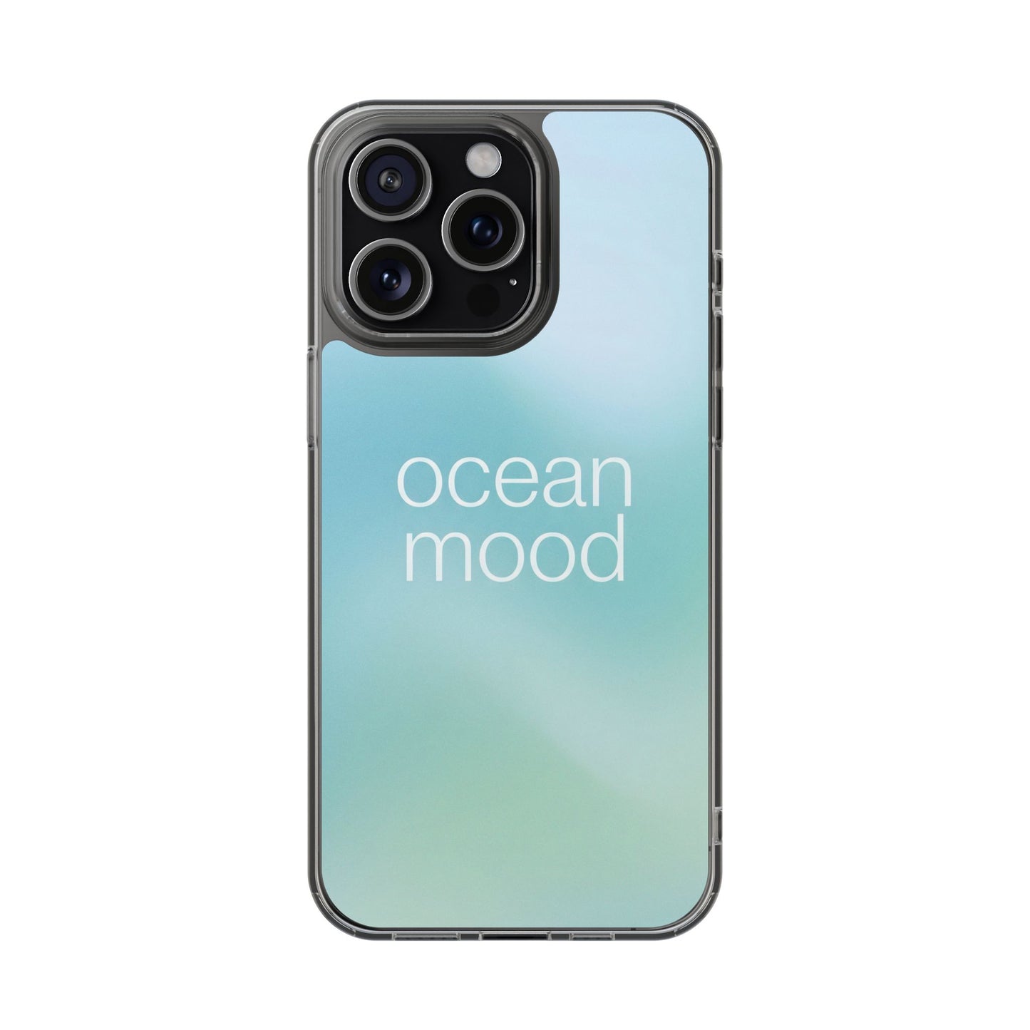 Ocean Mood Clear Case - MagSafe Compatible Coastal Gradient Cover