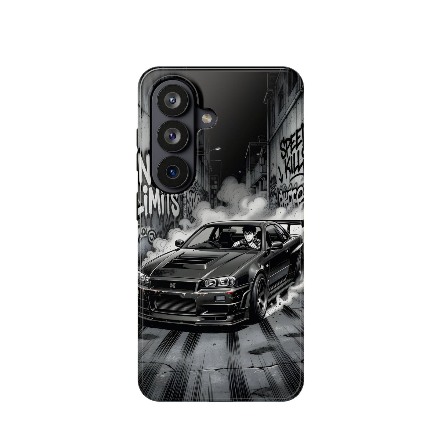 No Limits JDM Manga Skyline Magnetic Case