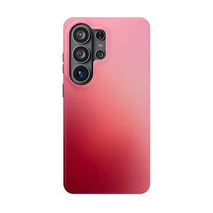 Hot Pink to Crimson Gradient Magnetic Case